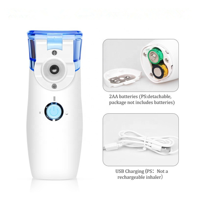 Handheld portátil do Nebulizer de Mini Ultrasonic Personal Steam Inhaler