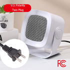 Chama rápida do aquecimento do PTC - calefatores de fã seguros retardadores Mini Portable elétrico