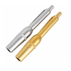 Lanceta indolor Pen For Glucometer Aluminum Alloy, penas da lanceta da glicemia de 14cm