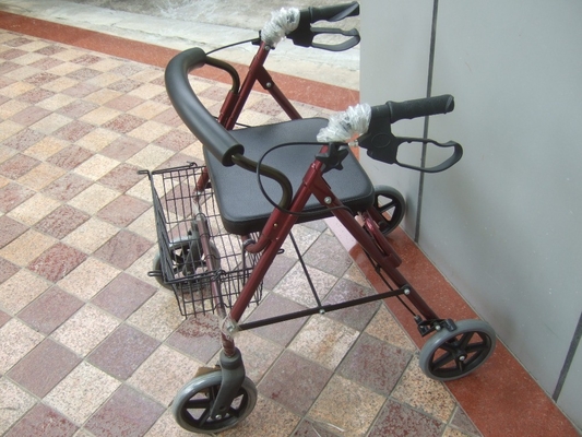 O passeio dobrável da mobilidade ajuda à posição de alumínio da terapia da reabilitação para enfermos