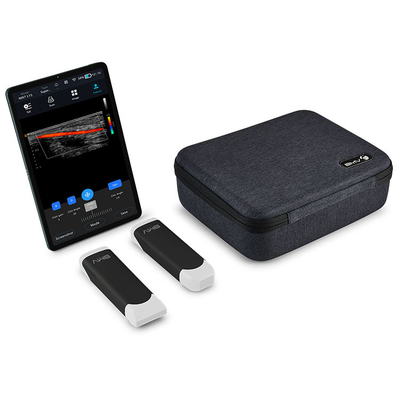 Tipo sem fio Handheld portátil varredor 2mhz da ponta de prova do ultrassom