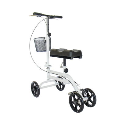 Manual de pouco peso dos &quot;trotinette&quot;s das cadeiras de rodas dos caminhantes de Rollator do joelho 350Ibs portátil