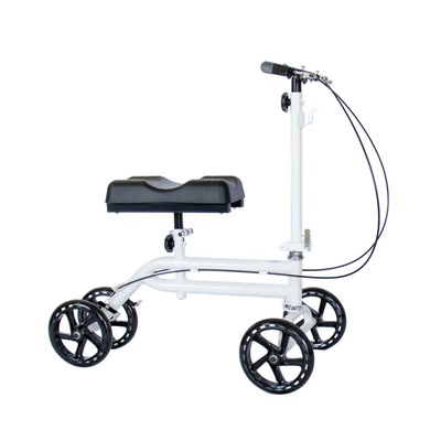 Manual de pouco peso dos &quot;trotinette&quot;s das cadeiras de rodas dos caminhantes de Rollator do joelho 350Ibs portátil