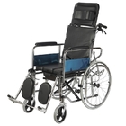 Reclinam os caminhantes de passeio das cadeiras de roda da dobradura da cômoda do SIDA da mobilidade manual