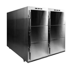 6 morgue do congelador do corpo dos refrigeradores 220v 50hz do corpo da morgue dos corpos