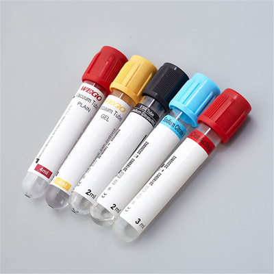 tubo do EDTA da amostra de sangue dos tubos K3 da coleção do sangue do vácuo 1-10ml