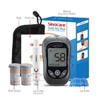Do medidor não invasor da glicemia do PVC sangue 5s Sugar Monitor eletrônico contínuo
