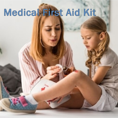 Equipamentos médicos da emergência plástica