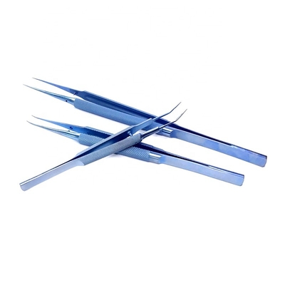 Forcep oftálmico do suporte da agulha