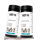 O teste Kit Veterinarian do bem-estar da urinálise, leucócito controla 10 tiras de análise à urina