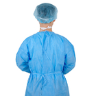 45GSM cirurgião autoclávico descartável não tecido de SMS do vestido do isolamento do nível 2