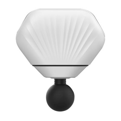 Massager do músculo do esporte da concha do mar do branco e do rosa Massager sem fio do abrandamento do corpo do mini
